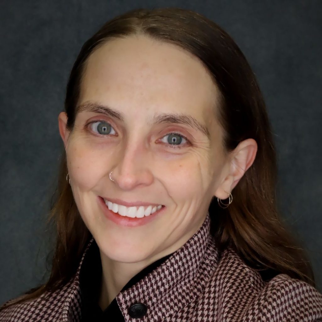 A headshot of Liz Maliga