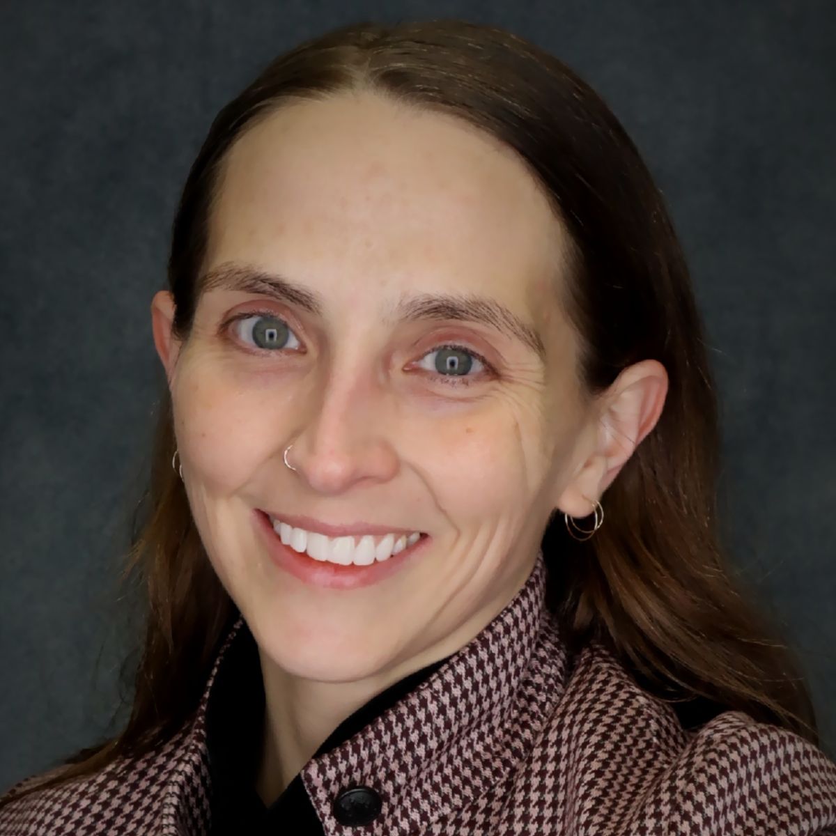 A headshot of Liz Maliga